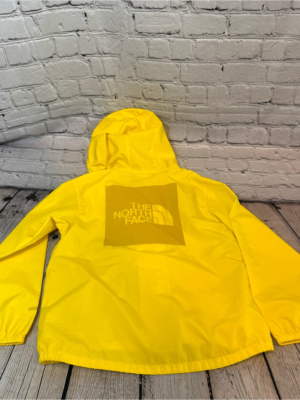 The North Face Kids Yellow Rain Jacket - Picture 3 of 3
